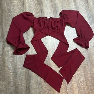Nova Vintage crop blouse